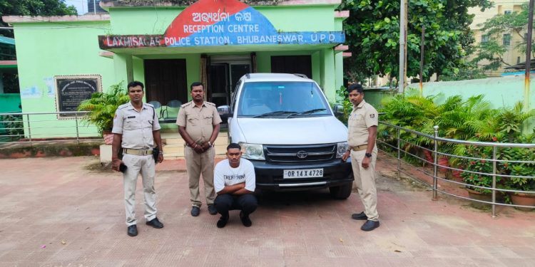 Five arrested after viral video of reckless driving on Bhubaneswar road