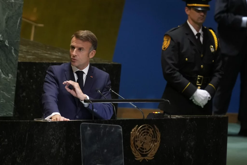 French President Macron supports India's bid for permanent membership in UNSC