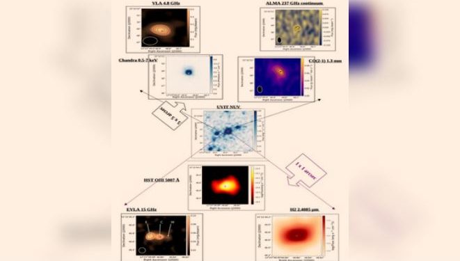 Indian scientists find radio jet from dwarf galaxy interacting with interstellar gas