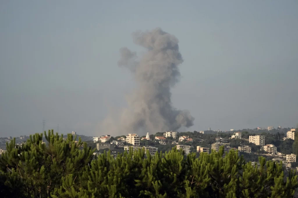 Lebanon says latest Israeli strike killed 23 persons including kins of Syrian workers