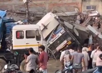 Three-storey building collapses in Lucknow; five dead, several feared trapped