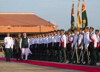 PM Modi arrives in Brunei, the first leg of two-nation visit