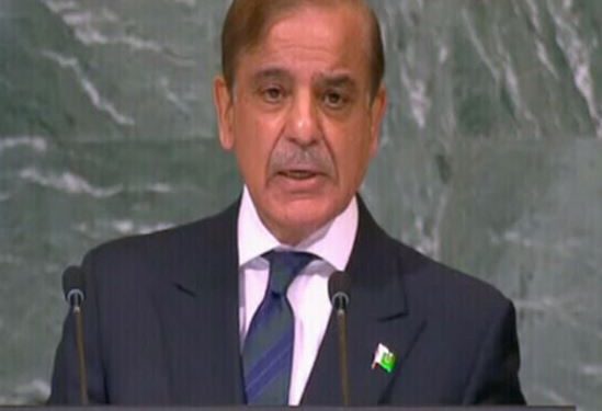 Pakistan PM Shehbaz Sharif raises Kashmir issue in UNGA address United Nations: Pakistan Friday raised the issue of Jammu and Kashmir in the UN General Assembly, saying India should reverse the abrogation of Article 370 and enter into a dialogue with it for a “peaceful” resolution of the issue. Pakistan Prime Minister Shehbaz Sharif, in his address at the General Debate of the 79th session of the UN General Assembly, raked the issue of Jammu and Kashmir, as expected, making references to Article 370. In an over 20 minute speech, Sharif spoke at length about Kashmir saying that “similarly, like the people of Palestine, the people of Jammu and Kashmir too, have struggled for a century for their freedom and right to self determination”. Referring to India's decision to abrogate Article 370, Sharif said to secure durable peace, “India must reverse the unilateral and illegal measures” of August 2019 and "enter into a dialogue for a peaceful resolution" of the Jammu and Kashmir issue in accordance with the UN Security resolutions and "the wishes of the Kashmiri people". Pakistan regularly raises the issue of Jammu and Kashmir at various UN platforms, irrespective of the subject matter being discussed or the theme of the forum and fails to get any support or traction. New Delhi has repeatedly emphasised that Jammu and Kashmir and Ladakh were, are and will always be an integral and inalienable part of India. India has also asked Pakistan to concentrate on addressing its internal matters rather than raising the Kashmir issue and indulging in frivolous allegations against New Delhi. Tensions between India and Pakistan spiked after New Delhi abrogated Article 370 of the Constitution to revoke the special status of Jammu and Kashmir on August 5, 2019. PTI UNGA, Pakistan, Kashmir, Shehbaz Sharif