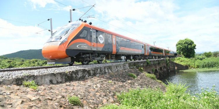 Tata-Berhampur Vande Bharat Express trial run successful