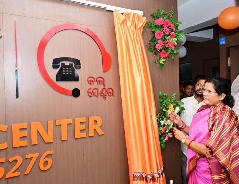 Pravati Parida unveils Mission Shakti auditorium, call centre in Bhubaneswar