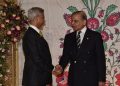 EAM Jaishankar briefly interacts with Pak PM Shehbaz Sharif at SCO reception