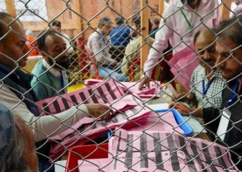 Counting of votes in progress for Assembly elections