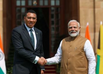 Narendra Modi, Andrew Holness