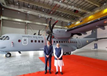 Narendra Modi, Pedro Sanchez, C-295, defence production