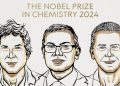 Nobel Prize in chemistry awarded to David Baker, Demis Hassabis and John Jumper for work on proteins