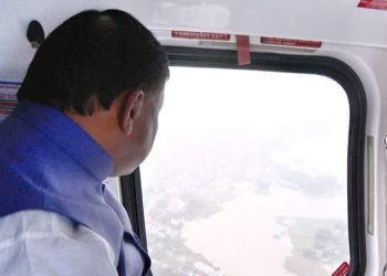 Odisha CM conducts aerial survey of cyclone dana hit areas