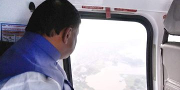 Odisha CM conducts aerial survey of cyclone dana hit areas