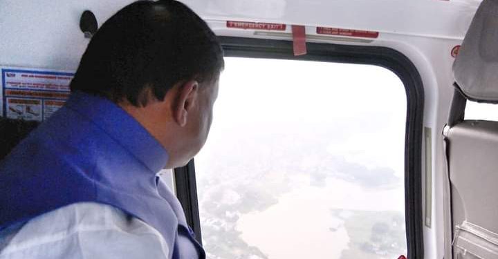 Odisha CM conducts aerial survey of cyclone dana hit areas