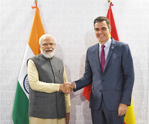 PM Modi, Spanish PM Pedro Sanchez