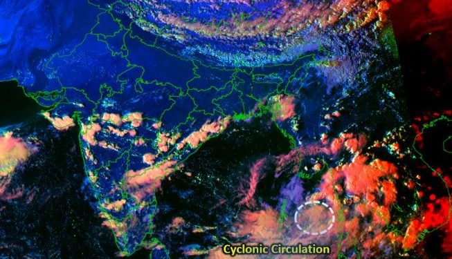 Cyclonic circulation over Andaman sea likely to intensify into low pressure: IMD