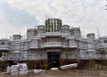 Swaminarayan Temple - Rasulgarh Durga Puja Pandal