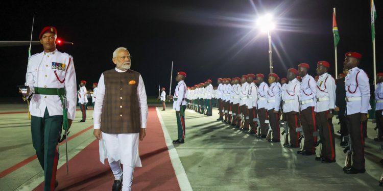 ​PM Modi in Guyana to co-chair CARICOM summit