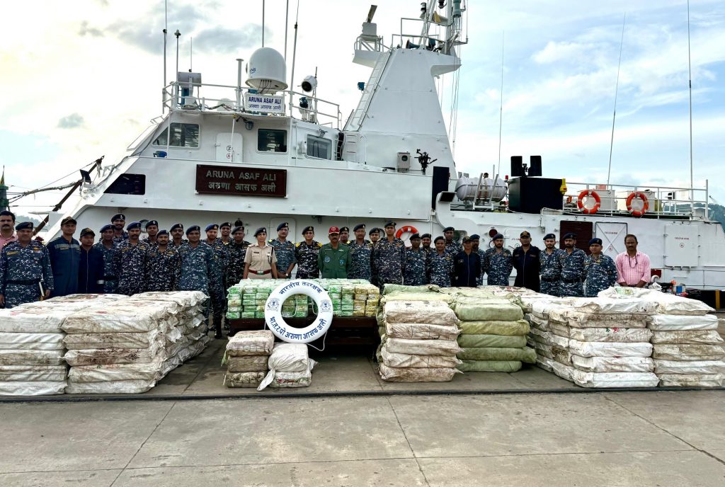 5,500 kg of Methamphetamine seized from trawler near Andamans biggest drug haul by ICG: Official