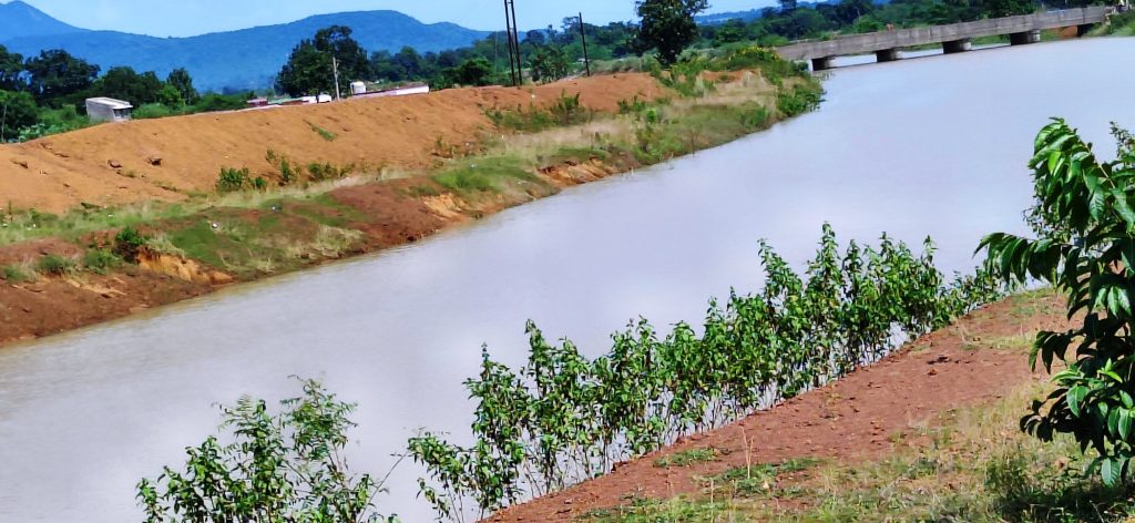 Rengali canal work