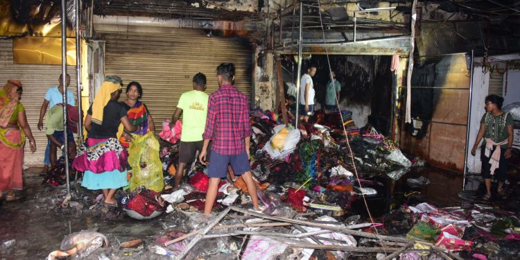 Odisha, fire incident, Diwali