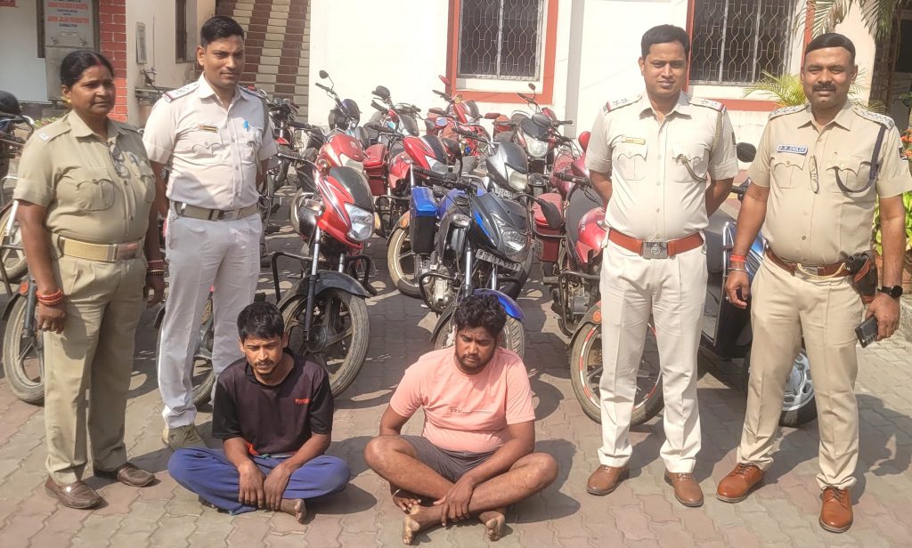 28 stolen two-wheelers