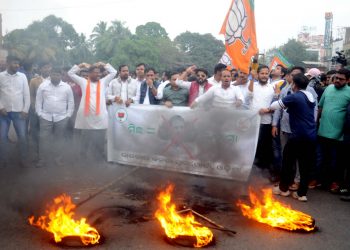 BJP protest