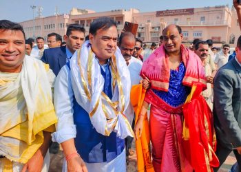 Himanta Biswa Sarma in Puri