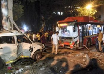 Mumbai BEST bus crash