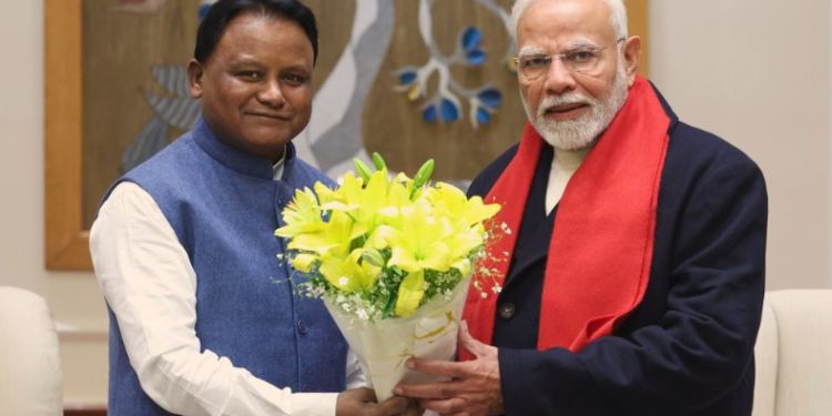 Odisha CM meets PM Modi