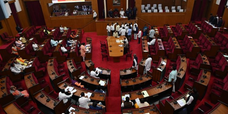 Odisha Assembly ruckus