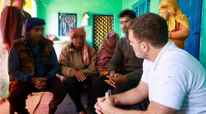 Rahul Gandhi meets family of 2020 Hathras rape-murder victim, draws BJP's criticism