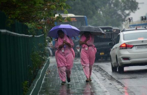 Rainfall in Odisha