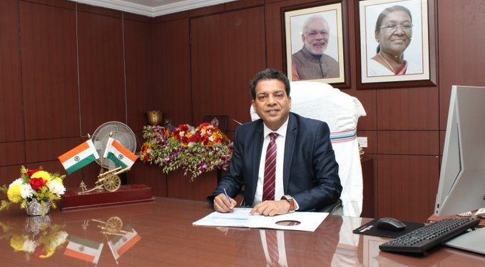 Brijendra Pratap Singh takes charge as NALCO CMD