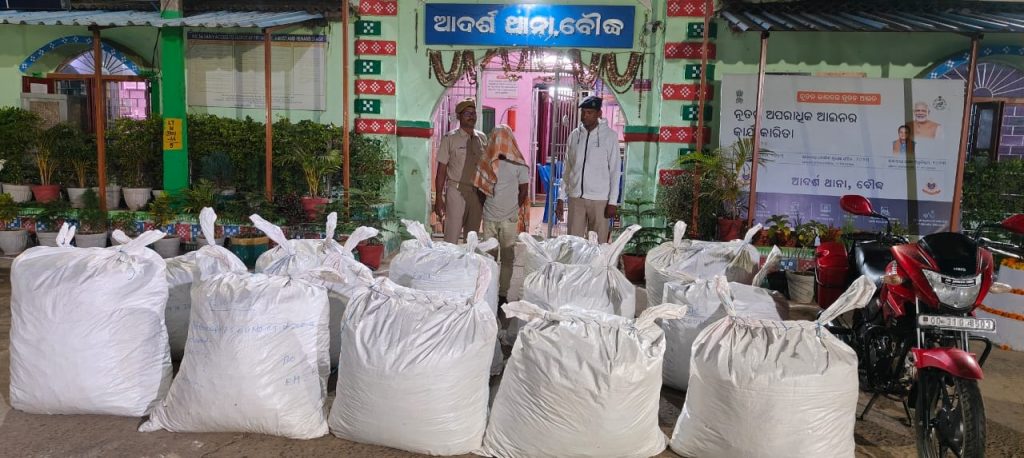 Over 1.3 tonne ganja seized in Boudh; 4 held