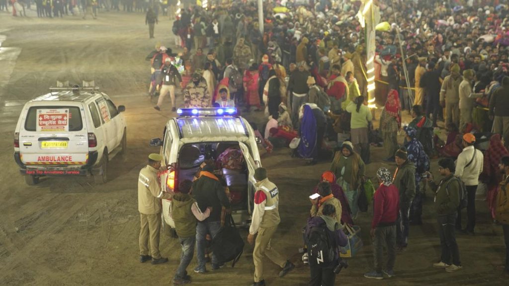 Stampede at Maha Kumbh on Mauni Amavasy