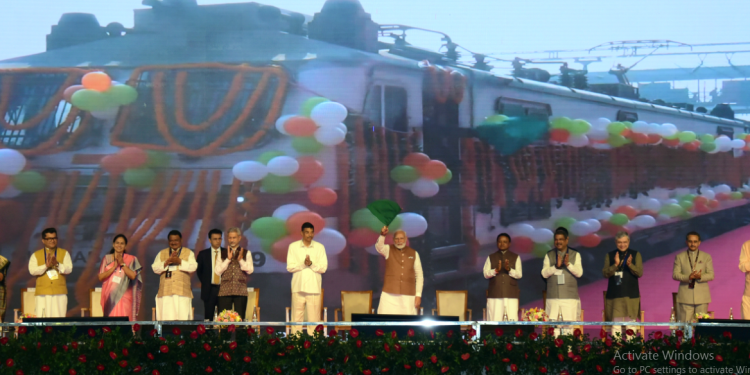 PM Modi flags off Pravasi Bharatiya Express, a tourist train for NRIs