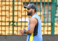 Rohit Sharma shows up at Mumbai Ranji team practice