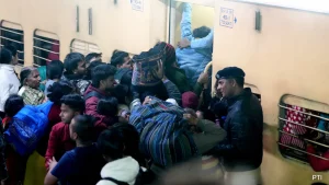 Delhi train station stampede