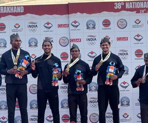 Golden hat-trick for India: Yarraji, Shirse shine at National Games