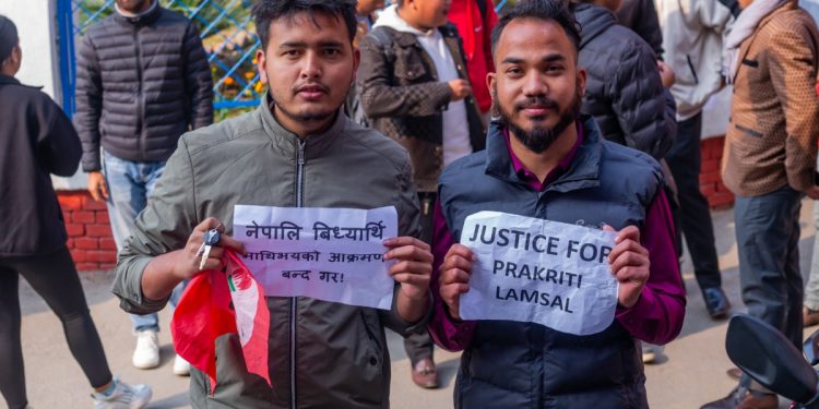 Nepal protest over KIIT death