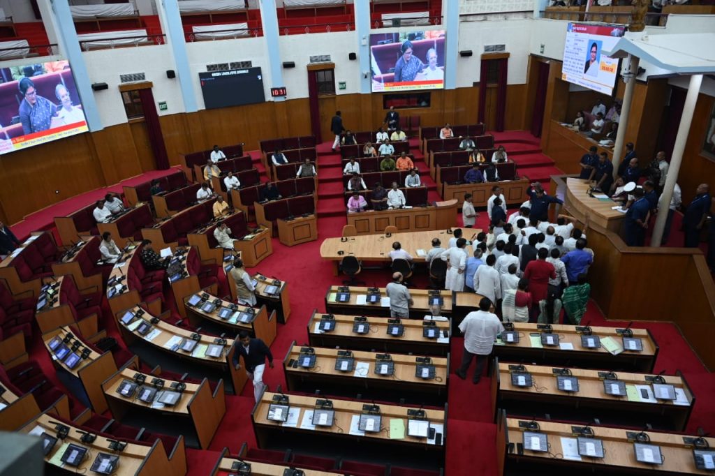 Odisha Assembly adjourned till noon as opposition demands special discussion over farmer's issue