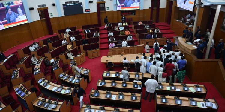 Odisha Assembly adjourned till noon as opposition demands special discussion over farmer's issue