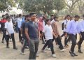 Over 100 tribal students on night-long protest march to draw attention to their misery in Mayurbhanj