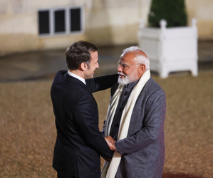 PM Modi, French President Macron