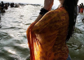 Rasha Thadani shares glimpse of taking holy dip, praying at Maha Kumbh