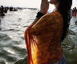 Rasha Thadani shares glimpse of taking holy dip, praying at Maha Kumbh