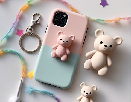 Teddy themed accessories