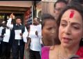 Hema Malini’s Srimandir visit sparks controversy, religious outfit seeks action