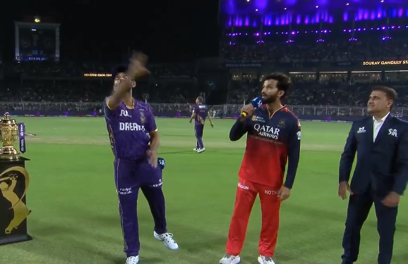 KKR RCB TOSS