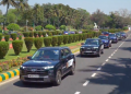 Indian Navy's car rally along East Coast reaches Odisha